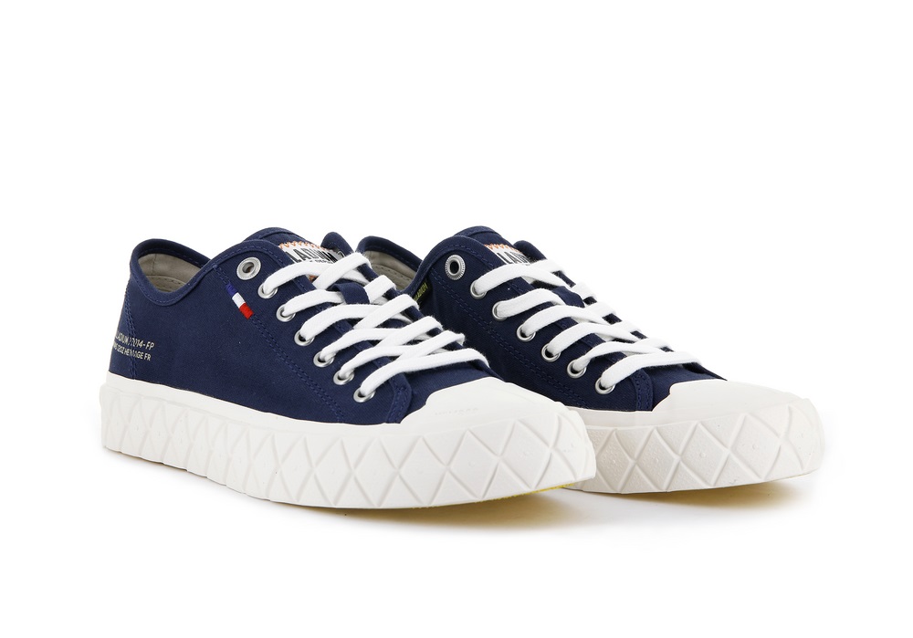 Zapatillas Palladium PALLA ACE CANVAS Mujer Indigo | Costa Rica-67945